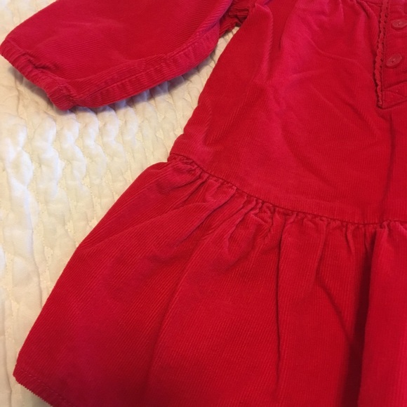 Old Navy Mini-Corduroy Shirt Dress, Sz 6-12Mo Rbig - Picture 4 of 6